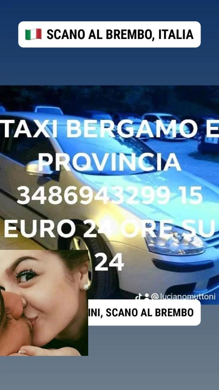 Villetta Rossini Appartamento Da Condividere Con Me Luciano Servizio Ospiti Taxi Driver Navetta No Wifi 2 Camera Da Letto Per 5 Persone Valbrembo Экстерьер фото